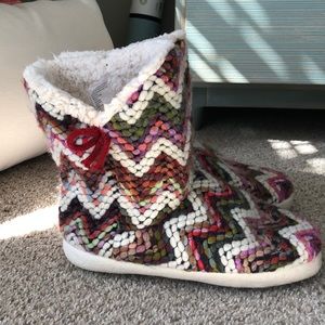 Chunky Knit Slippers
